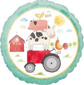 folieballon Barnyard Happy Birthday 45 cm