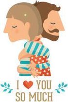 Hugging Couple Greeting Card (GC 1944)
