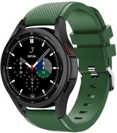 Strap-it Siliconen bandje - gechikt voor Samsung Galaxy Watch 6 / 6 Classic / Watch 5 / 5 Pro / Watch 4 / 4 Classic - siliconen horlogeband geschikt voor Galaxy Watch 4-5-6 alle va