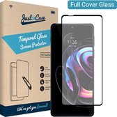 Motorola Edge 20 Pro Screenprotector - Full Cover - Gehard glas - Transparant  -Just in Case