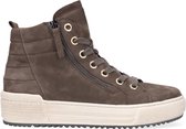 Gabor 488 Hoge sneakers - Dames - Bruin - Maat 35