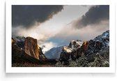 Walljar - Yosemite Valley - Muurdecoratie - Poster