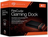Seagate FireCuda Gaming Dock STJF4000400 - Dockingstation - Thunderbolt 3 - DP - HDD: 4 TB - GigE - Wereldwijd