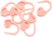 Tulip stitch markers Roze hart