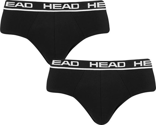 HEAD 2P herenslips basic zwart - S