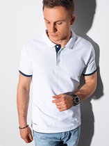 Poloshirt heren - Wit - S1382