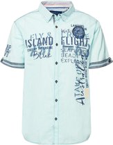 Camp David overhemd Blauw-M