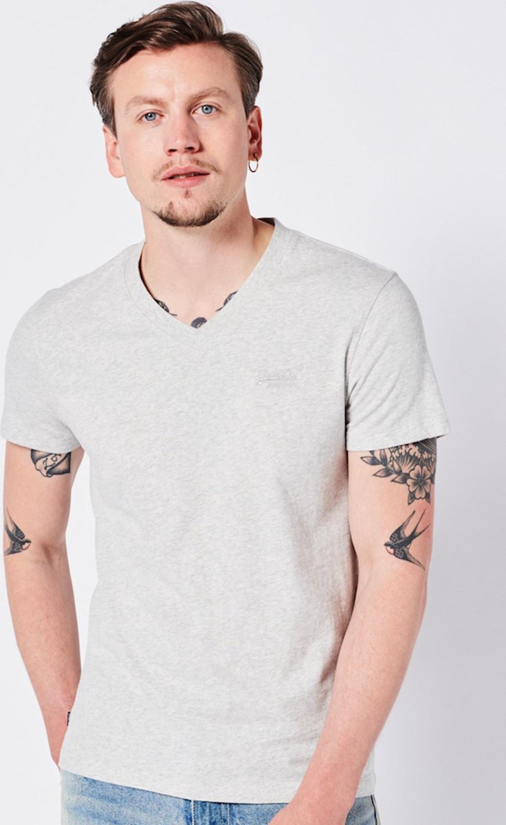 Superdry Vintage Logo T-shirt Mannen Grijs