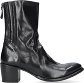 Cordwainer 40007 Enkellaarsjes - Enkelboots met rits - Dames - Zwart - Maat 39