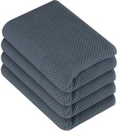 theedoeken en keukendoeken set -lirex wafel keuken handdoeken set (4 pack) 100% katoenen zachte keuken handdoeken snel absorberende drogende theedoek sets, machine wasbare keuken handdoeken e