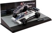 ATLAS Brabham FORD BT49C #5 NELSON PIQUET P1 GERMAN GP 1981 schaalmodel 1:43