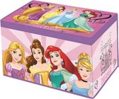 speelgoedkist Princess meisjes 55 x 37 cm roze/paars