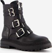 Blue Box dames biker boots - Zwart - Maat 41