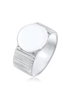 Elli PREMIUM Dames Ring - maat 54 - Zilver