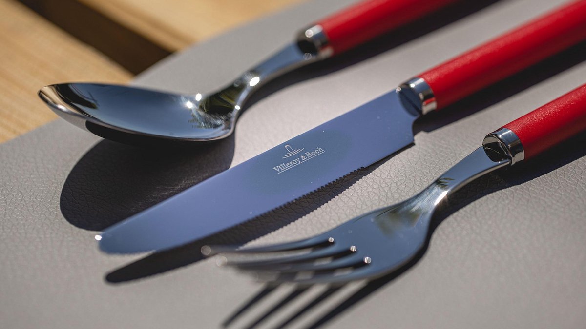 Villeroy & Boch Bestekset Play! Red Roses 30-delig