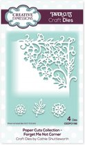 Paper Cuts - Craft Die Corner Forget Me Not