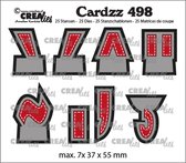 Crealies Cardzz - snijmal - Leestekens