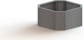 MySteel Verzinkt staal plantenbak Boston 500   - Hoogte: 600mm