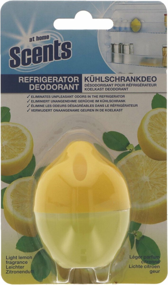 citroen in koelkast geur