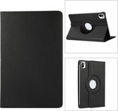 Voor Xiaomi Pad 5 360 graden rotatie Litchi-textuur Flip lederen tas met houder (zwart)