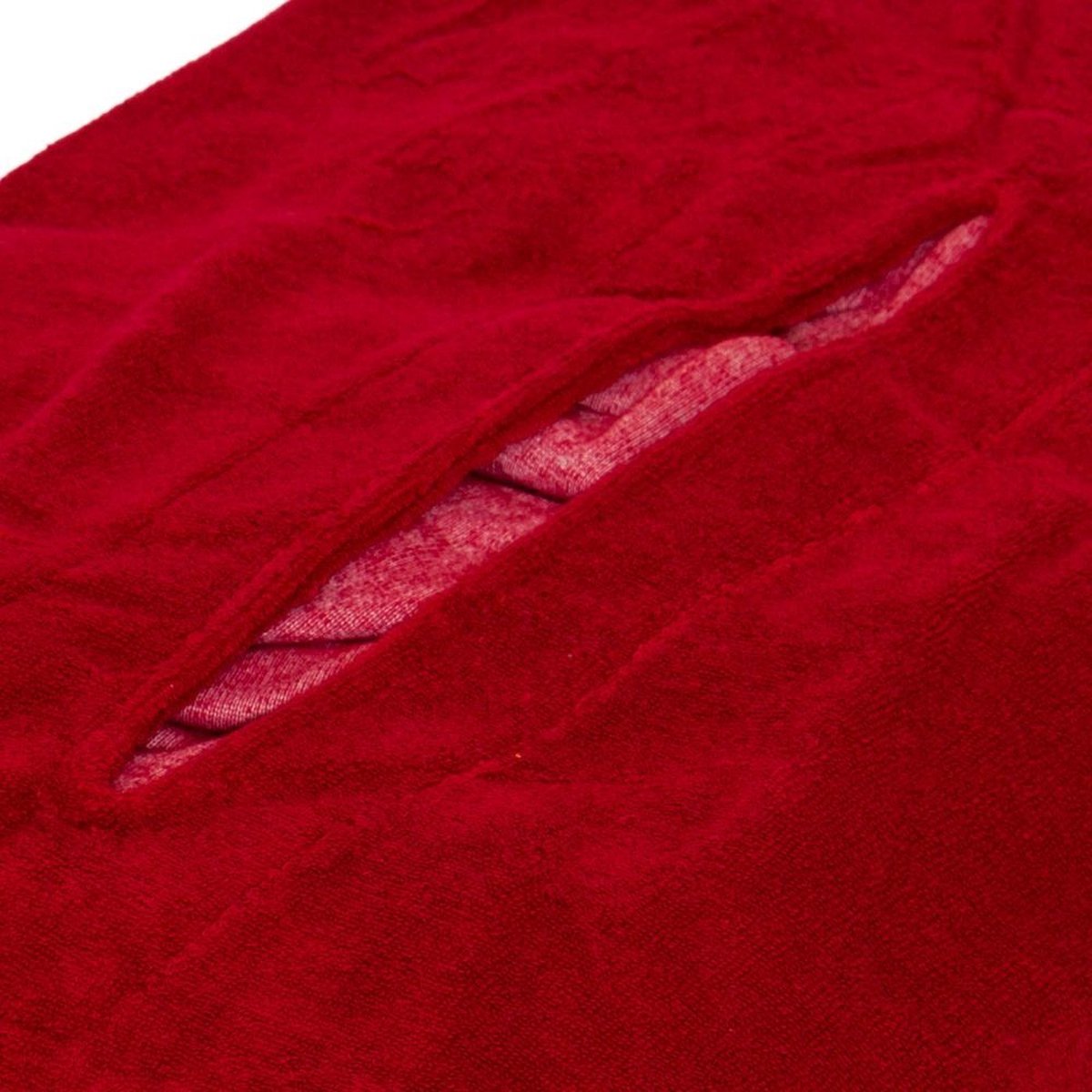 Goedkoopste Badstof hoeslaken massagetafel - Rood | Met uitsparing | Stretch