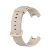 Voor Geschikt voor Xiaomi Watch Mi Watch Lite / Redmi Watch siliconen sportarmband (silt-kleur wit)