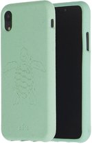 Pela Eco Milieuvriendelijk Case Biologisch Afbreekbaar Beschermend Hoesje iPhone 11 - Schildpad Turquoise