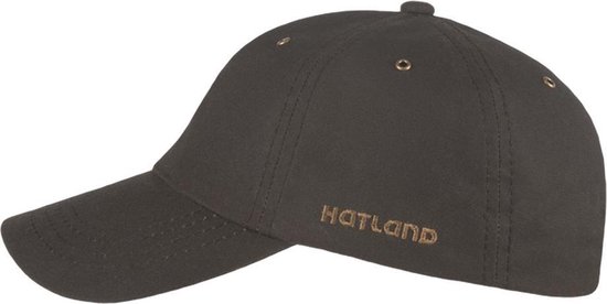 Hatland - Baseball cap voor heren - Yim - Bruin - maat M (57CM)