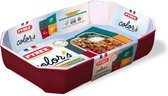 Serveerschaal Pyrex Rood (33 x 22 cm)