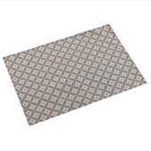 Placemat Gohar Grijs Polyester (36 x 0,5 x 48 cm)