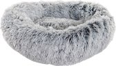 Huisdierbed DKD Home Decor Grijs Polyester (50 x 50 x 18 cm)