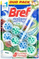 Schoonmaakster WC Bref Power Activ Pijnboom (2 uds)