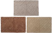 Tapijt DKD Home Decor Katoen Ruiten (3 pcs) (80 x 50 x 0.5 cm)