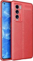 Voor OPPO Realme GT Explorer Master Litchi Texture TPU schokbestendig hoesje (rood)
