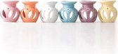 Ronde brander - 6 geassorteerde kleuren