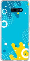 Smartphonebooster Telefoonhoesje - Back Cover - Geschikt Voor LG G8X ThinQ - Blue En Blue