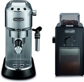 De’Longhi Dedica Style EC 685.M + KG79 Half automatisch Espressomachine 1,1 l