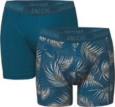 Zaccini 2-pack boxershorts palm leaves