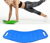 ABS Twist Fitness Balance Board Buik Been Swing Oefenplank Yoga Balance Board (Blauw)