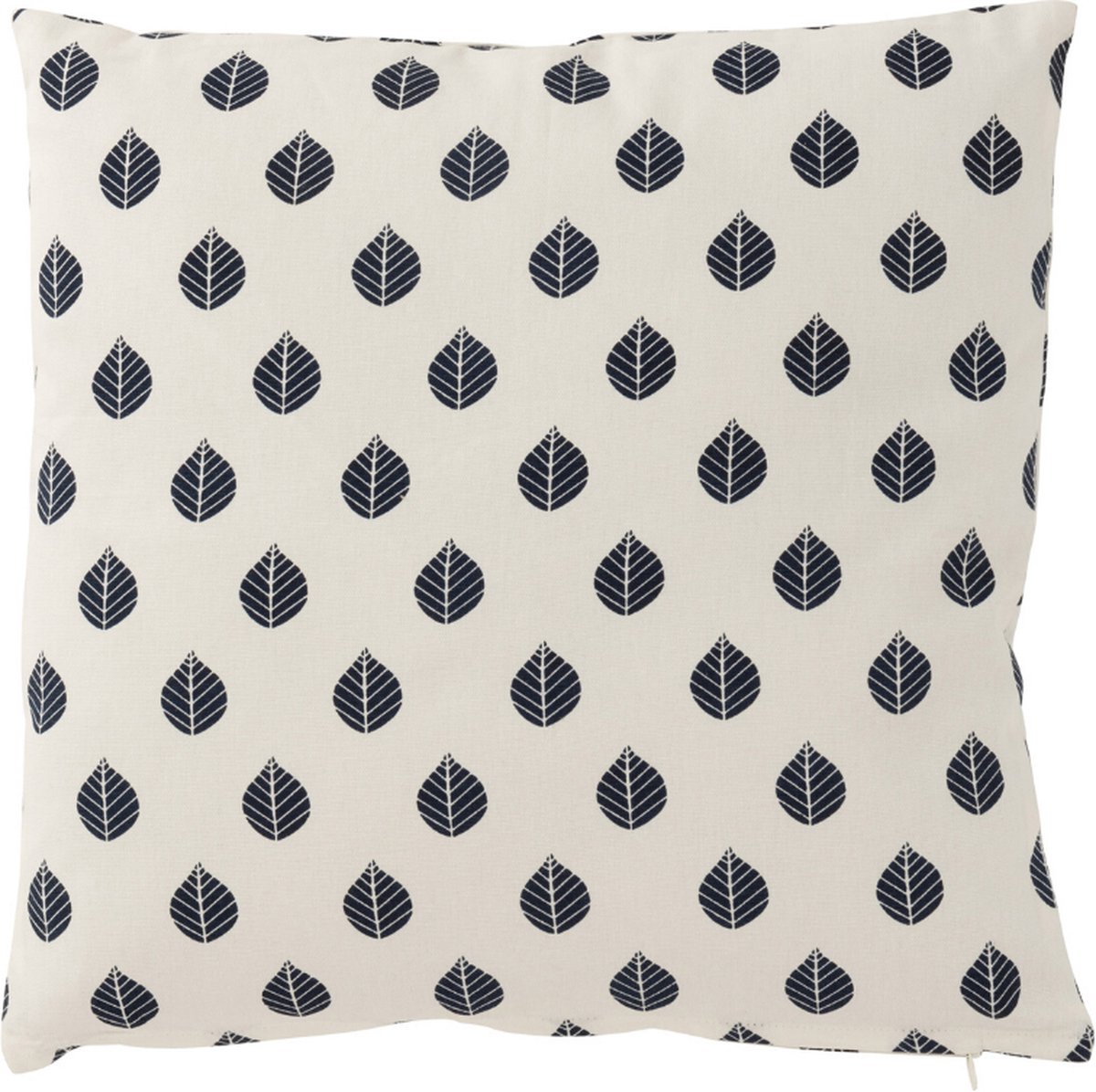 Sierkussen Katoen Blauw/Wit 45x45 - incl. vulling
