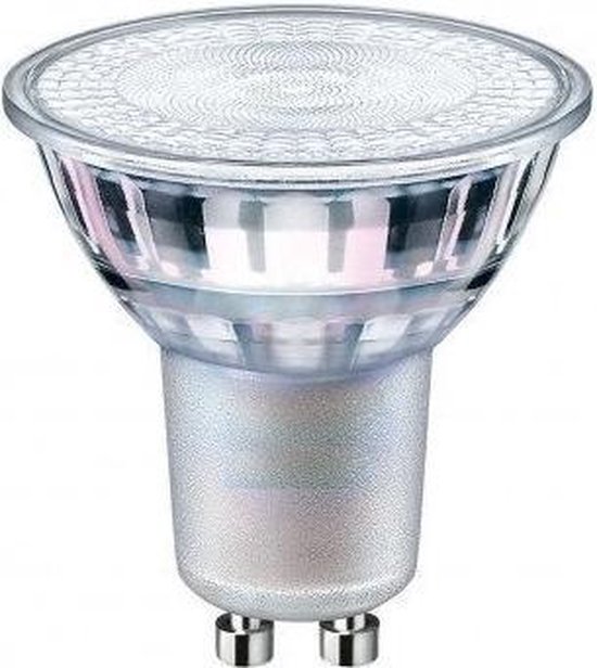 LED Line - LED spot GU10 - 5W vervangt 50W - 4000K helder wit licht - Glazen behuizing