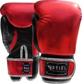Gants de boxe Stiel Superfighter - Rouge et noir - 4 oz