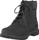 Timberland 6 Inch Premium Boots - Black W/satin