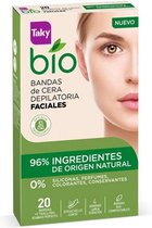 Ontharingspads Gezicht Bio Natural Taky (20 uds)