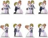Klemmen Decoratie Bruiloft (7 x 3 x 10,5 cm) (Gerececonditioneerd D)