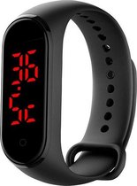 Activiteit armband Contact Thermometer 0,96" 90 mAh Bluetooth Zwart