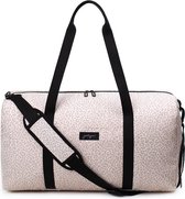 Jadyn B Weekender Bag - 52L Sporttas met een schoenenvak (Desert Leopard)