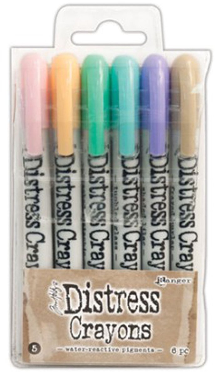 Ranger Tim Holz Distress Crayons set van 6 (pastel)