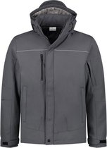 Santino Stockholm Softshell stretch Fit - Antraciet - M