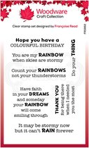 Woodware Clear stamp - Quotes - A6 - Polymeer